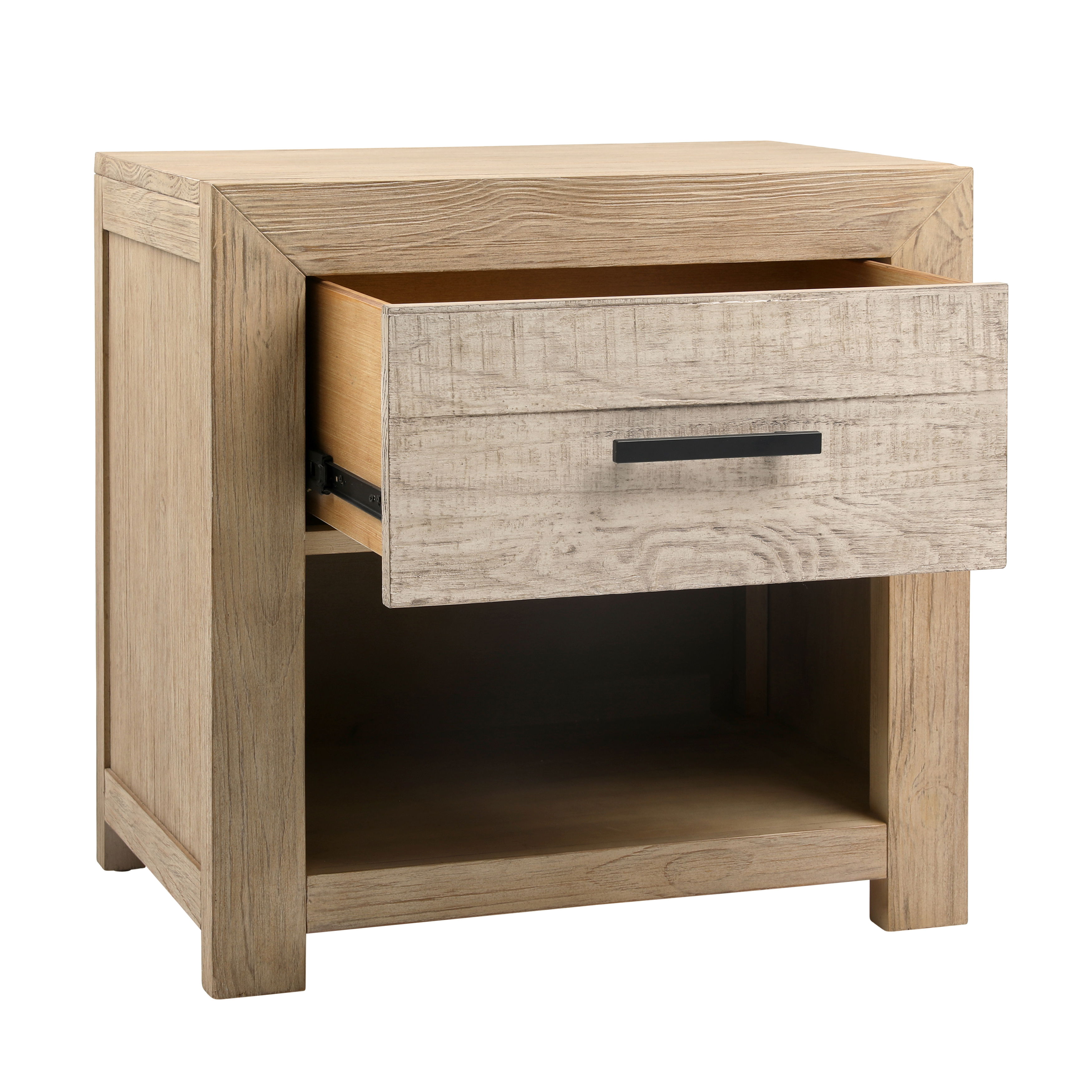 Roux Single Drawer Nightstand Light Warm Wash large image 