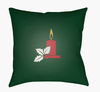 Candle Light Accent Pillow, Decorative Pillow by Surya, 20" length x 20" width thumbnail