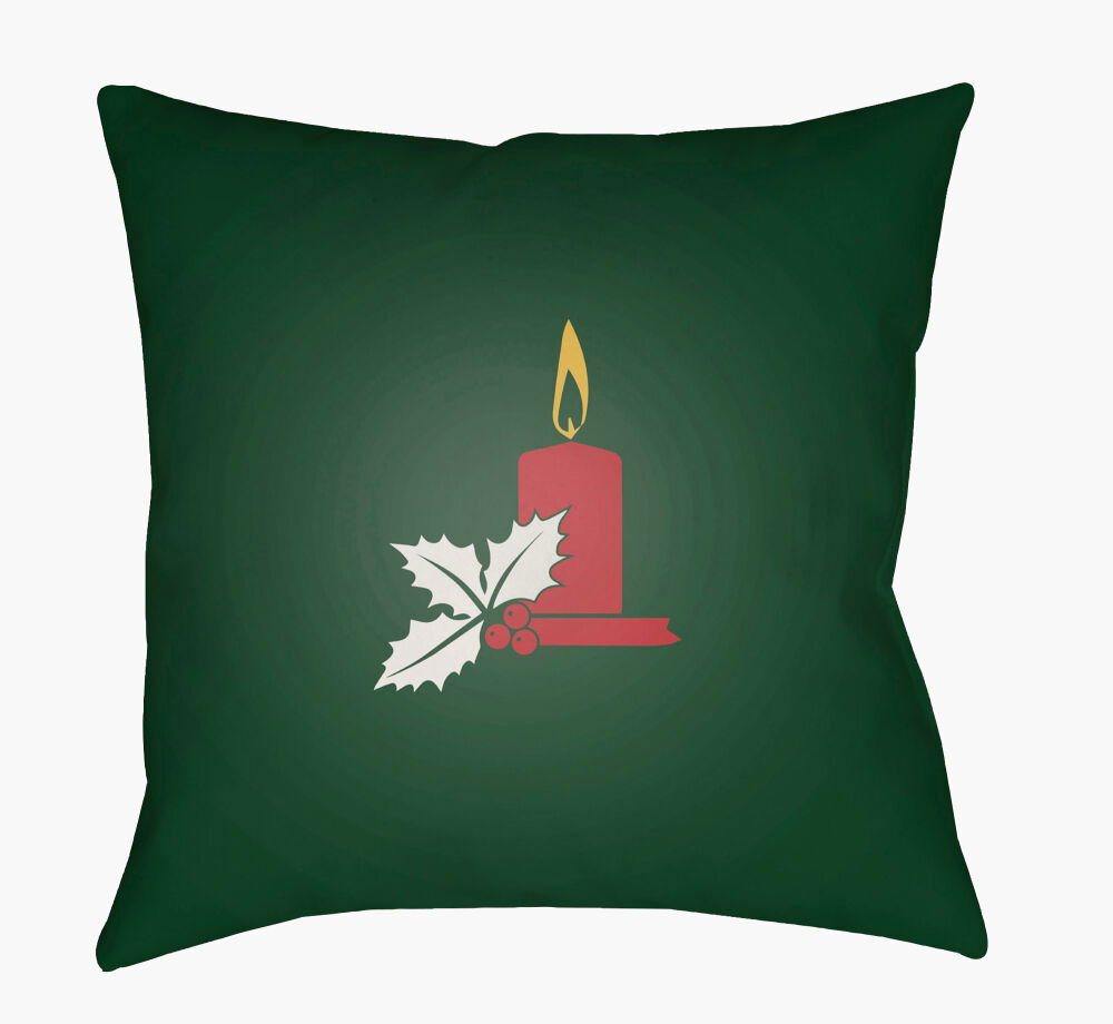 Candle Light Accent Pillow, Decorative Pillow by Surya, 20" length x 20" width