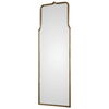 Adelasia Antiqued Gold Mirror, by Uttermost, 24" width x 68.62" height x 1" depth thumbnail 4
