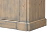 Crested Wall Cabinet,Carmine Legno Tran, Cabinets & Sideboard by Sarreid, 96" length x 18" width x 39" height thumbnail 6