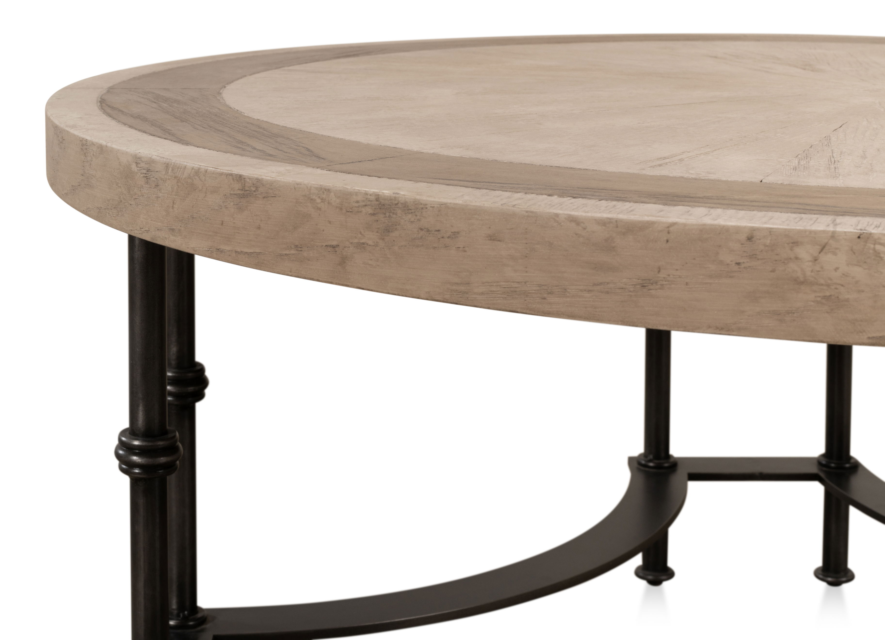 Chisholm Equestrian Cocktail Table, Grey large image 