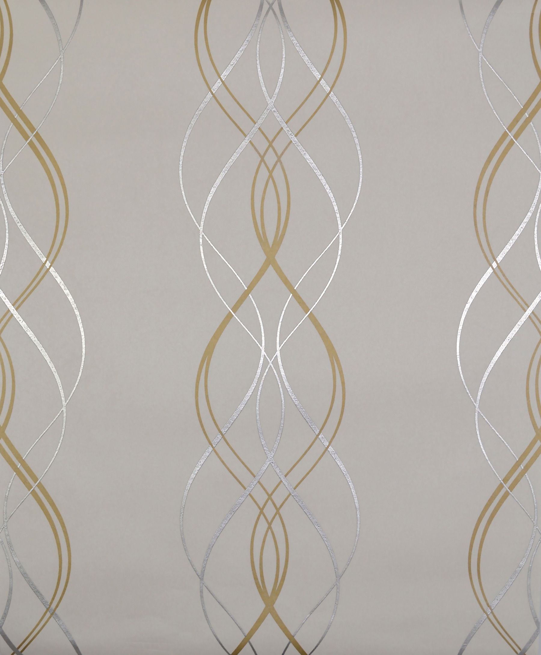Aurora Gold & Pearl Wallpaper, by York Wall, 32'9.6" length x 1'8.8" width x 0.02" depth