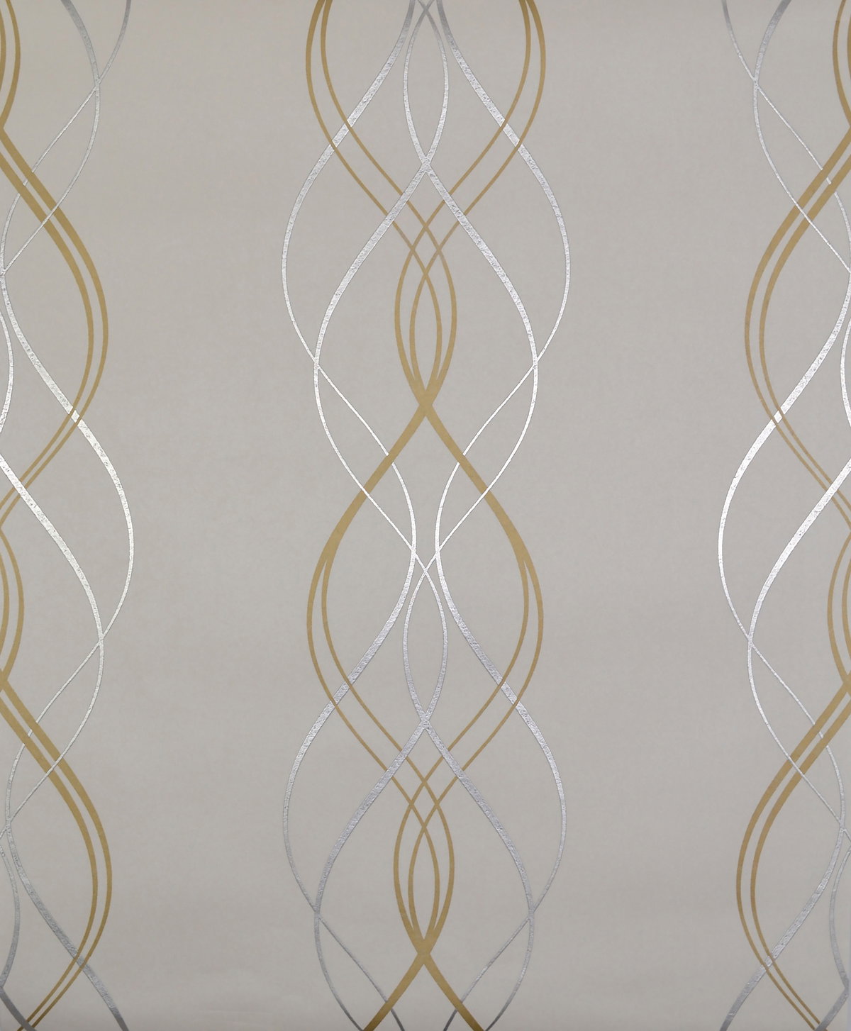 Aurora Gold & Pearl Wallpaper, by York Wall, 32'9.6" length x 1'8.8" width x 0.02" depth