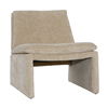 Gisella Occasional Chair Sand, Accent Chair by Dovetail, 25.75" width x 30" height x 33.75" depth thumbnail 1