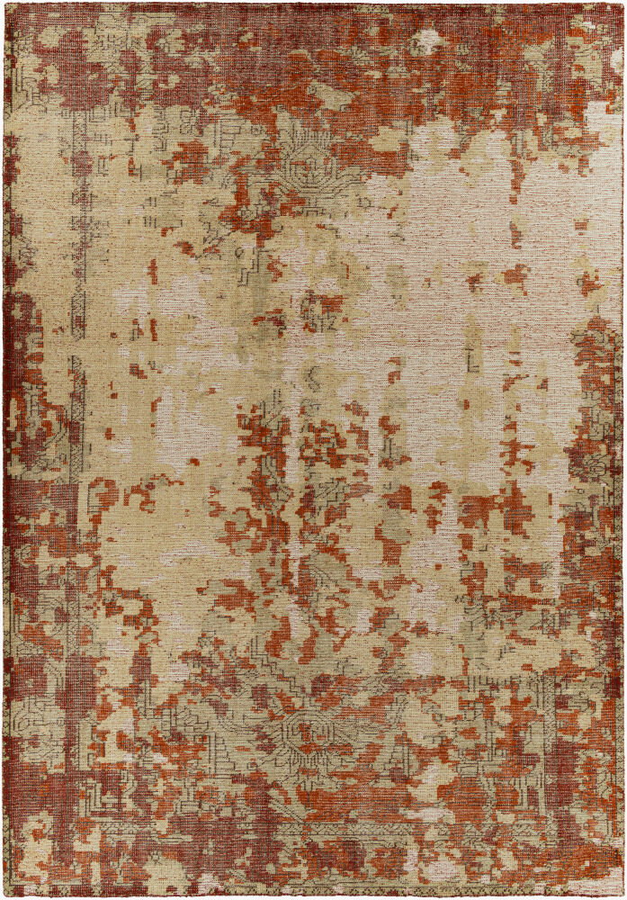 Hoboken Handmade Rug, by Surya, 1'6" length x 1'6" width