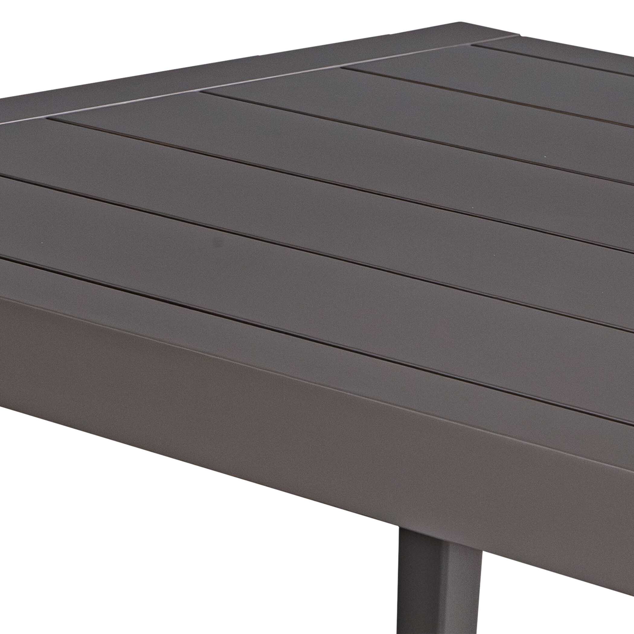 Polanco Outdoor Aluminum Dining Table large image 
