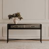 Mako Console Table Black, by Moe's Home, 59.06" width x 32.28" height x 15.75" depth thumbnail 7