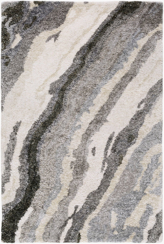Gemini Handmade Rug, by Surya, 3' length x 2' width