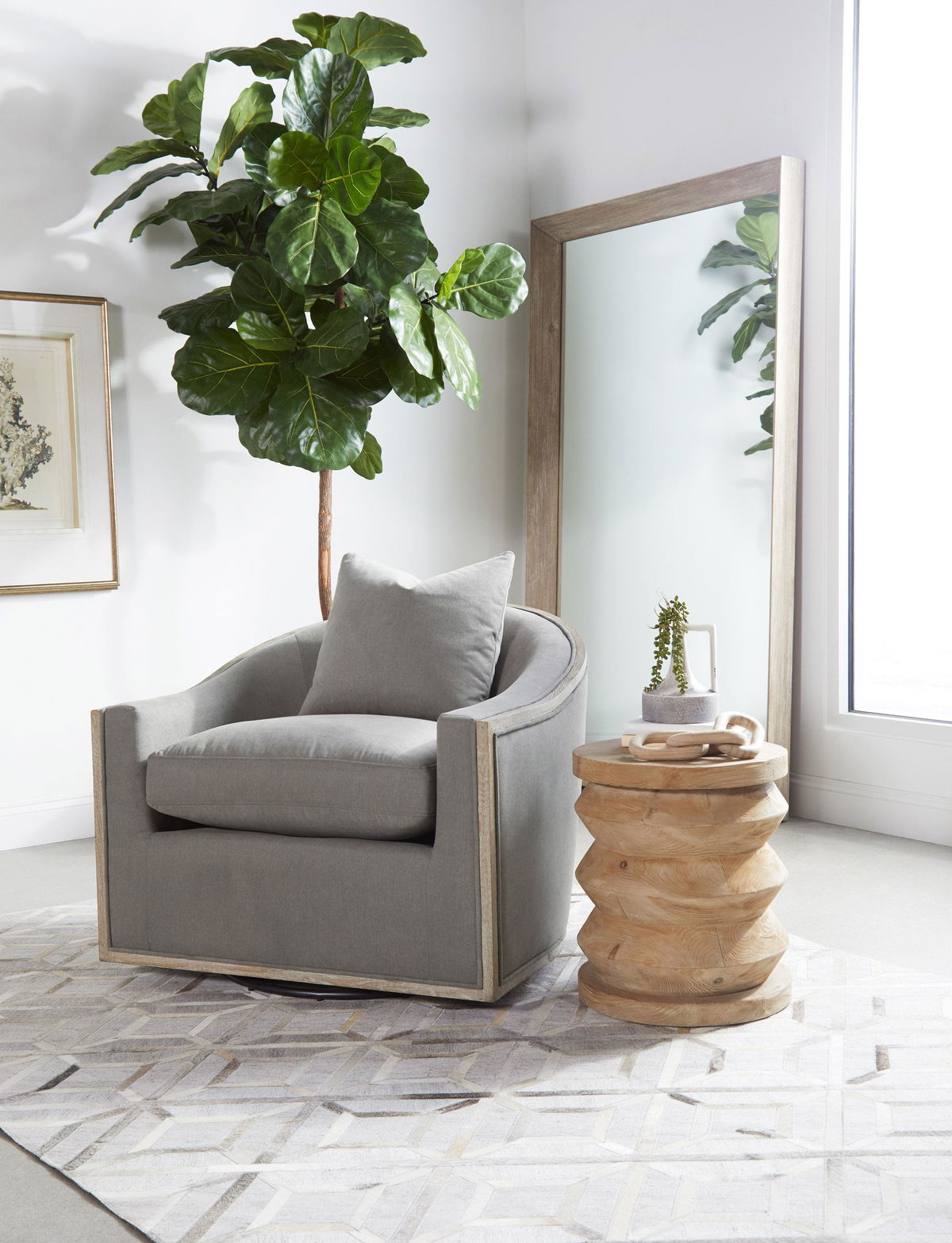 Pier Accent Table, Side & End Table by Essentials for Living, 16.5" width x 19.25" height x 16.5" depth View 16