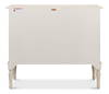 2 Door Sideboard  Bright Lime White, by Sarreid, 1'4" length x 3'6" width x 3' height thumbnail 3