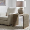 Calabria Woven Seagrass End Table thumbnail 1