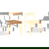 Owing Dining Chair Natural Oak - Set Of Two thumbnail 0