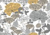 Niittypolku Grey Peel & Stick Wallpaper, by York Wall, 18'10.8" length x 1'6" width x 0.02" depth thumbnail