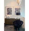 Murano 4 - Light Chandelier, by Eichholtz USA, 14" width x 26" height x 14" depth thumbnail 1