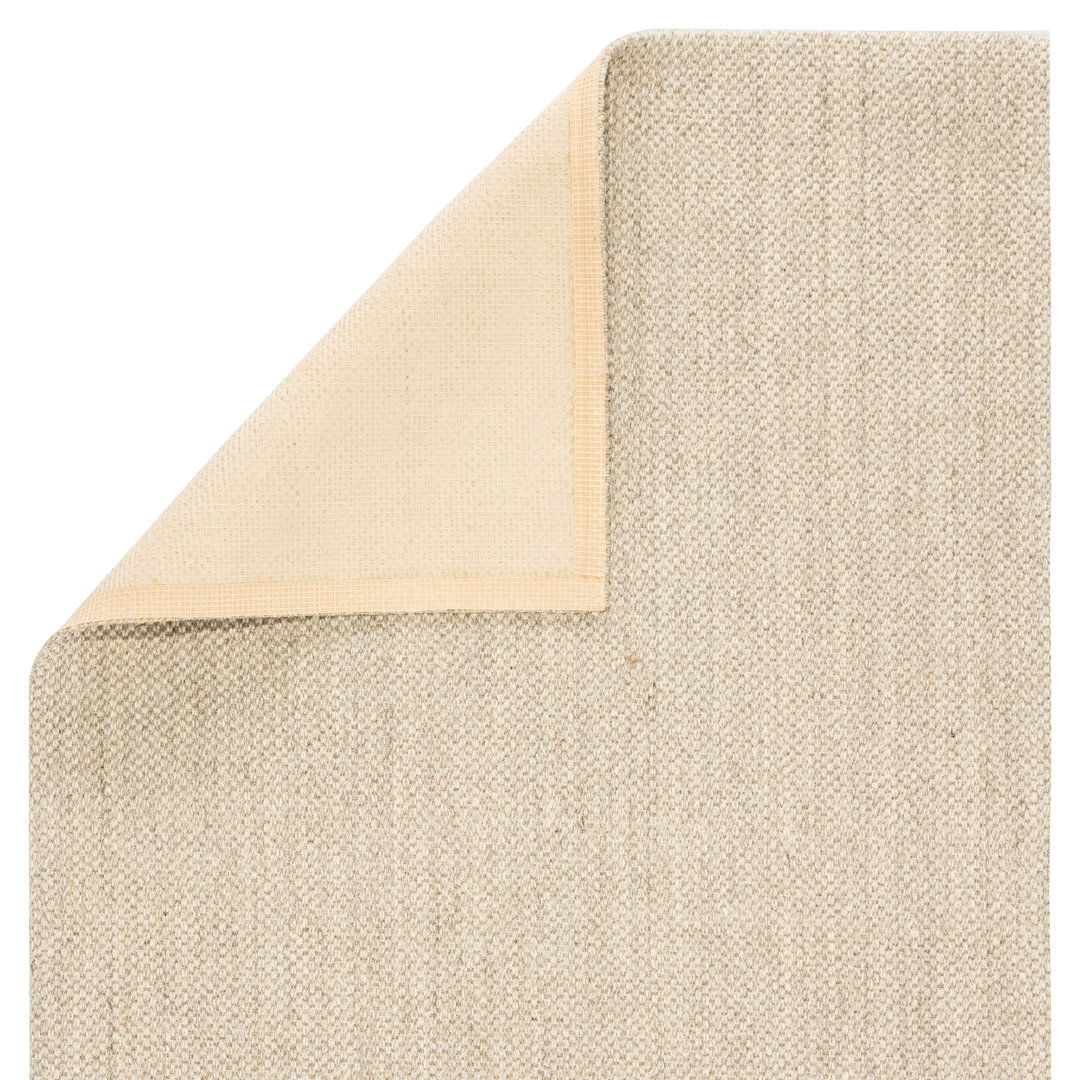 Naturals Sanibel Ivory/White Solid Hand-Tufted Area Rug large image 