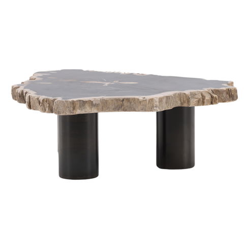 Darnell Coffee Table Natural Black Small
