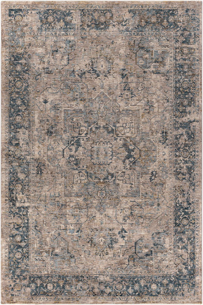 Mirabel Machine Woven Rug, by Surya, 9'6.17" length x 6'6.74" width