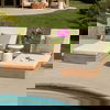 Darlene Outdoor Chaise Sand thumbnail 7