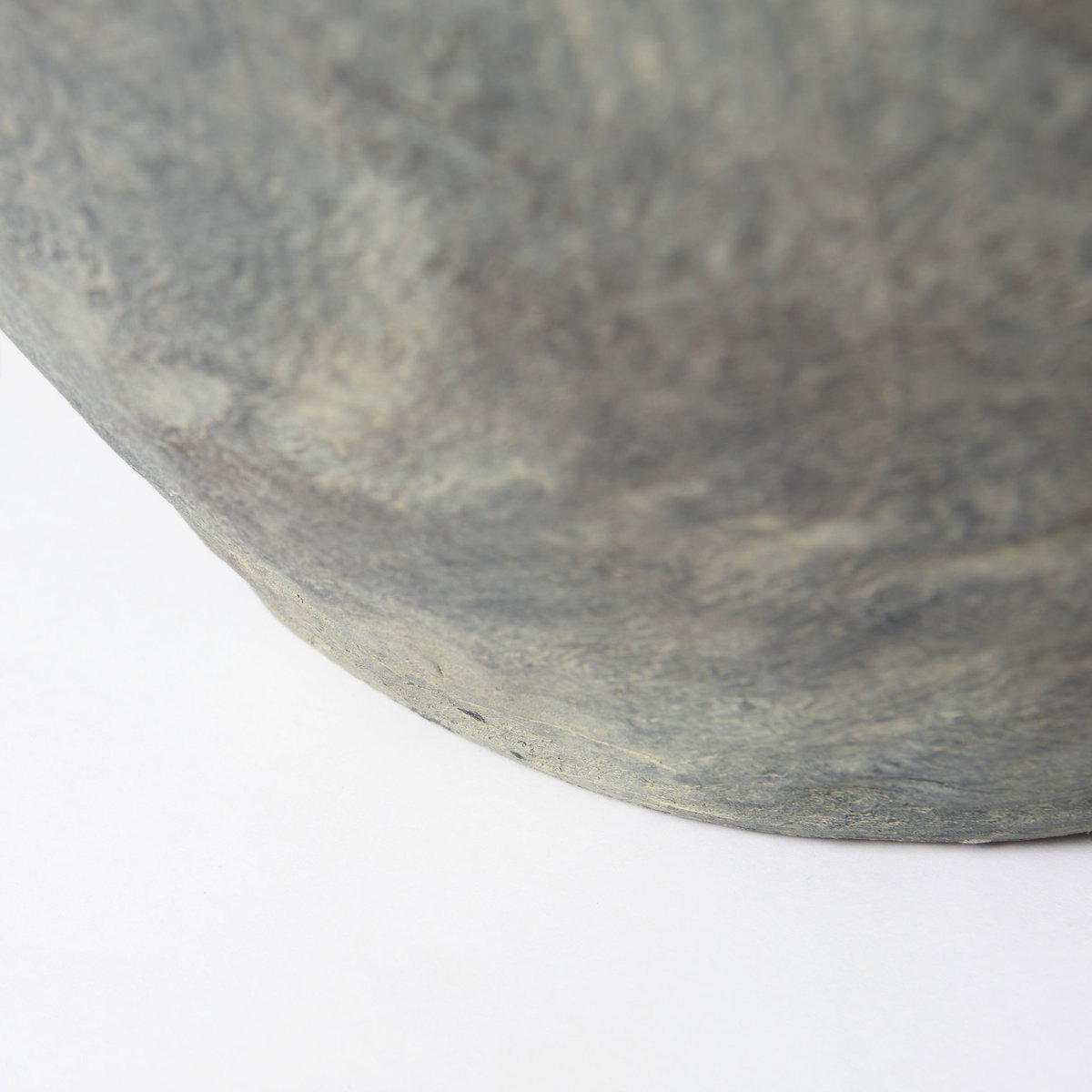 Gobi 19.75L x 24H Large Gray Ceramic Oval Vase, by Mercana, 19.88" length x 19.88" width x 23.62" height View 8