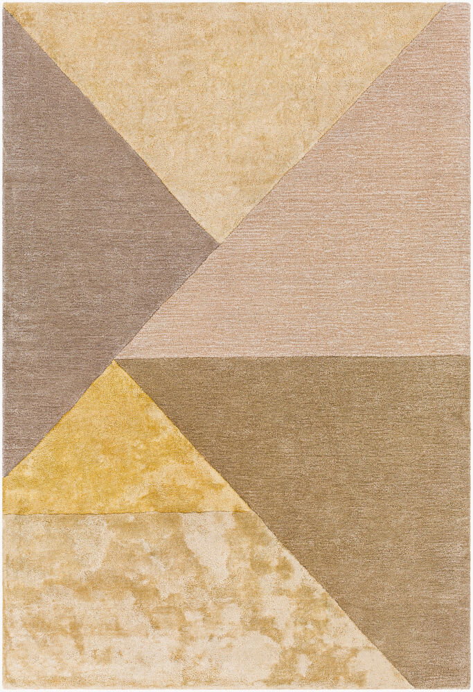 Glasgow Handmade Rug, by Surya, 1'6" length x 1'6" width