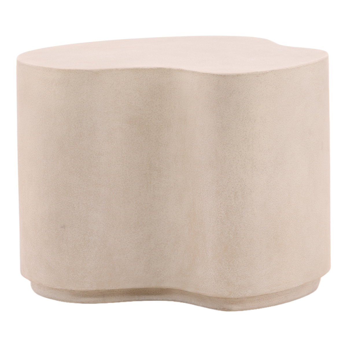 Xyra Outdoor Side Table Light Grey Small, Side & End Table by Dovetail, 21.75" width x 18" height x 21.75" depth View 1