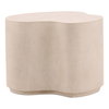 Xyra Outdoor Side Table Light Grey Small, Side & End Table by Dovetail, 21.75" width x 18" height x 21.75" depth thumbnail 1
