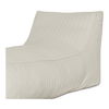 Lirio Outdoor Chaise Cream, Chaise Lounges & Daybed by Moe's Home, 39" width x 31.5" height x 78" depth thumbnail 5