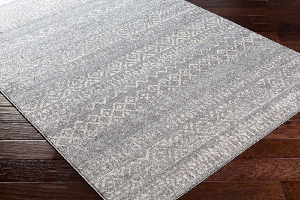 City Light Machine Woven Rug, by Surya, 7'2.61" length x 5'2.99" width