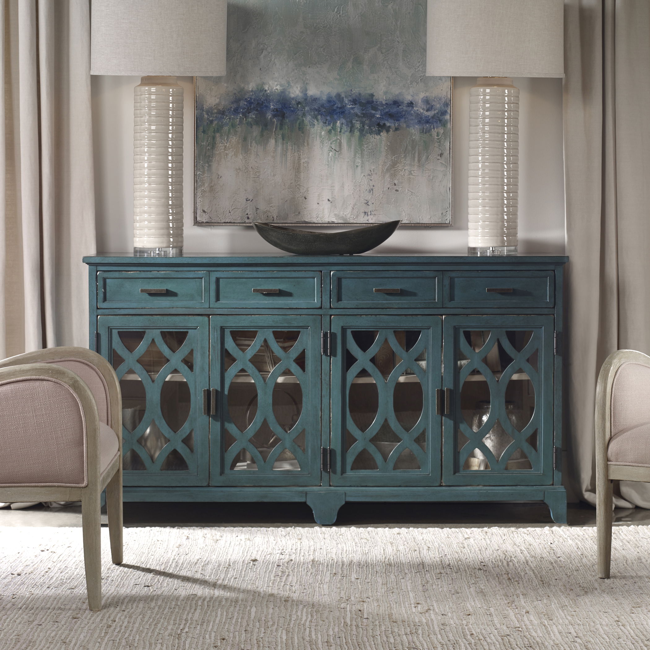 Oksana Wooden Credenza large image 