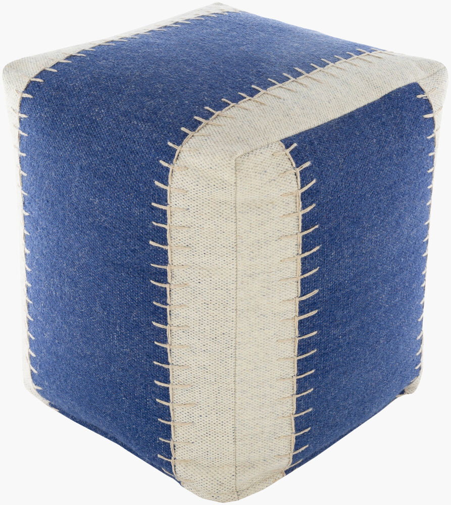 Niko Pouf, Ottoman by Surya, 16" width x 18" height