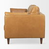 Elton   Tan Leather Sofa, Sofas & Sectional by Mercana, 87.8" length x 37.8" width x 34.65" height thumbnail 5