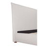 Luzon King Bed Tall Headboard Light Grey thumbnail 9