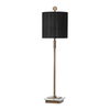 Volante Antique Brass Table Lamp, by Uttermost, 9" width x 33.75" height x 9" depth thumbnail 5