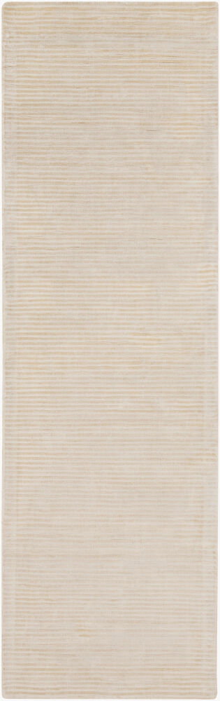 Graphite Handmade Rug, by Surya, 8' length x 2'6" width