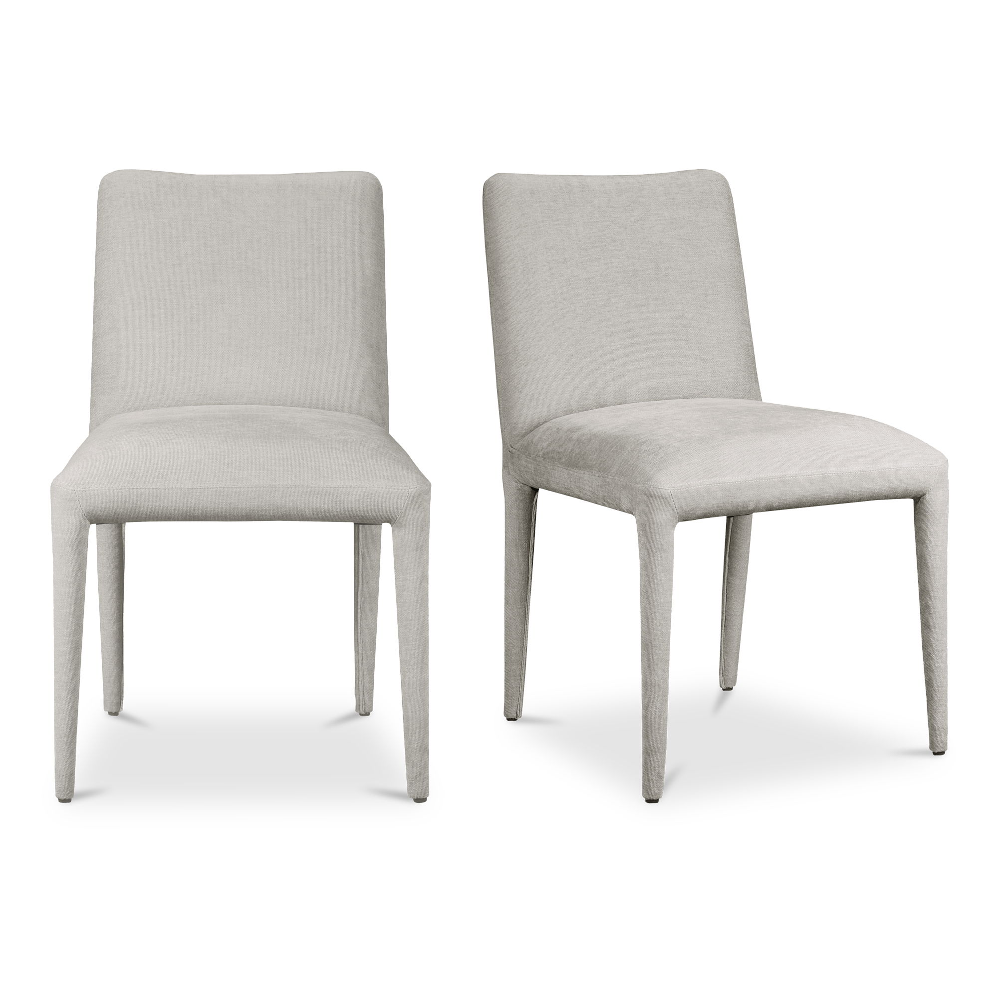 Calla Dining Chair Light Grey - Set Of Two large image 