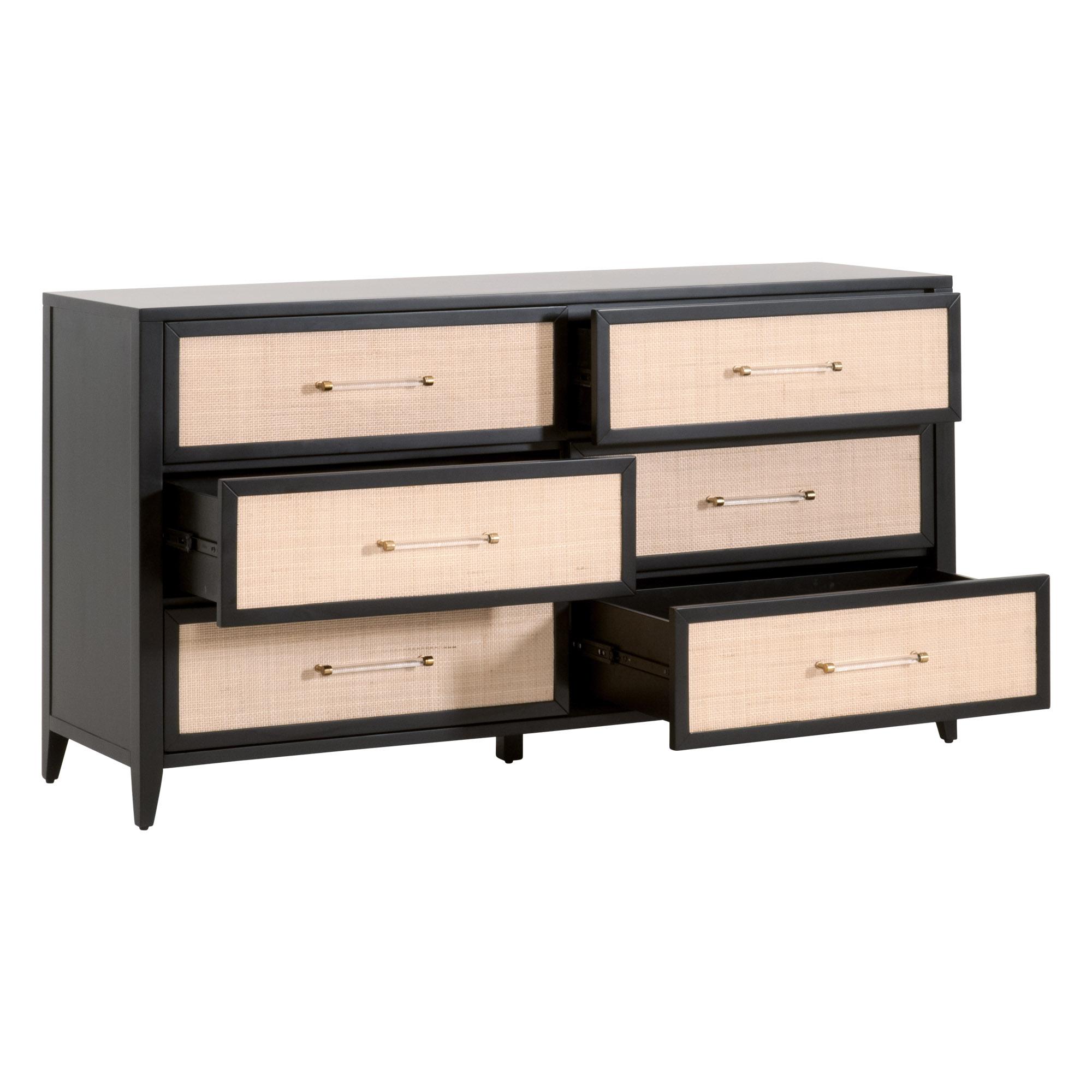Holland 6-Drawer Double Dresser, by Essentials for Living, 67.5" width x 36.75" height x 20" depth View 4