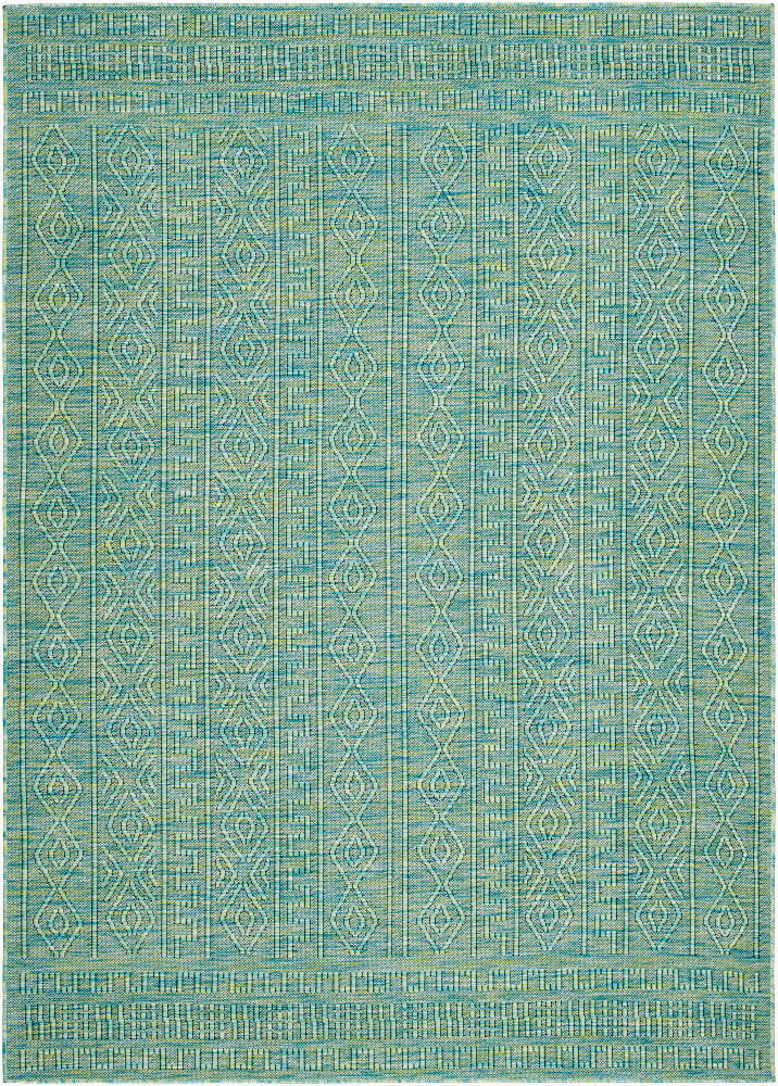 Terrace Machine Woven Rug, by Surya, 10'0.08" length x 7'10.49" width