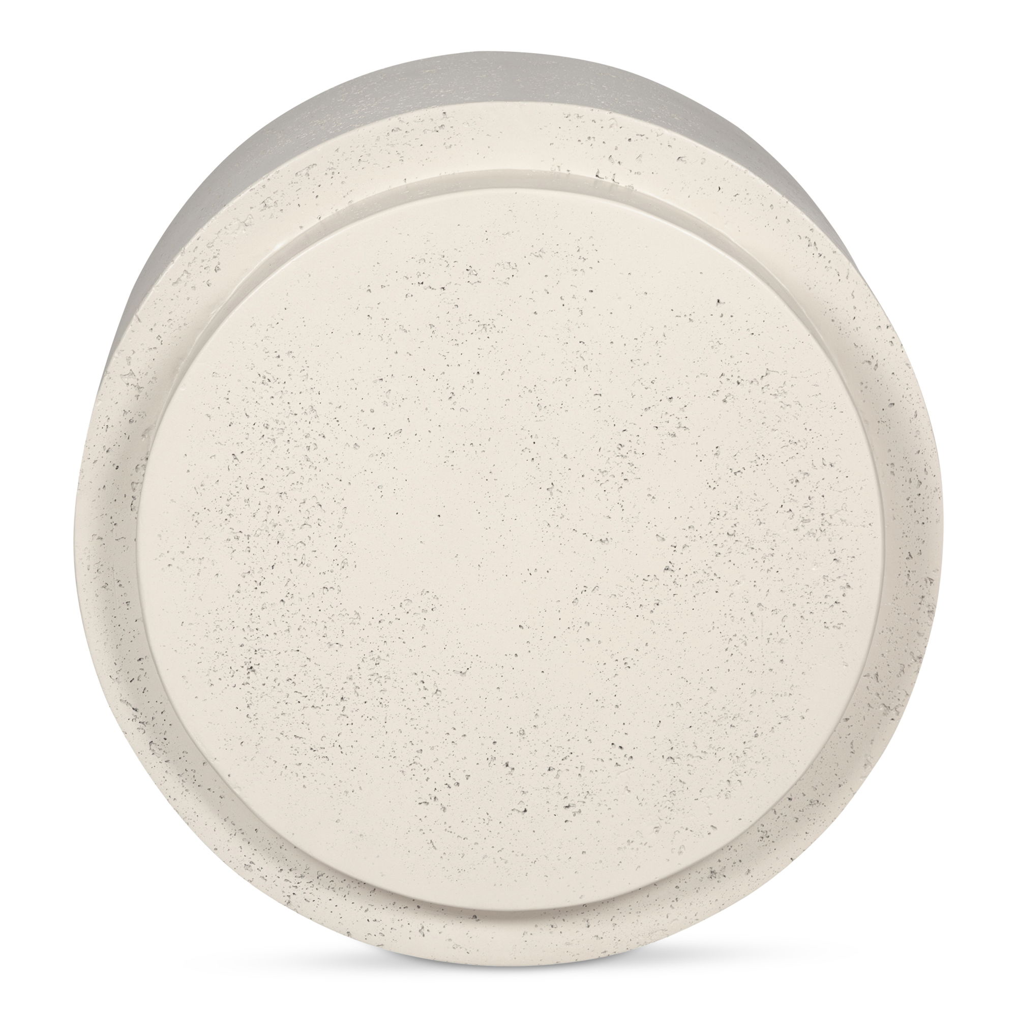 Cosmo Outdoor Accent Table Off White large image 