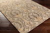 Modern Classics Handmade Rug, by Surya, 1'6" length x 1'6" width thumbnail
