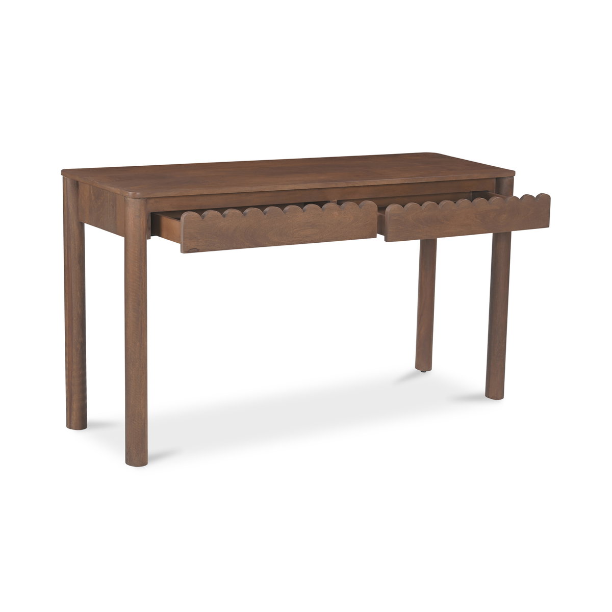 Wiley Console Table Vintage Brown, by Moe's Home, 57.5" width x 30.5" height x 16" depth View 3