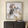 Cohesion Framed Abstract Print, Art by Uttermost, 37" width x 38.62" height x 1.5" depth thumbnail 2