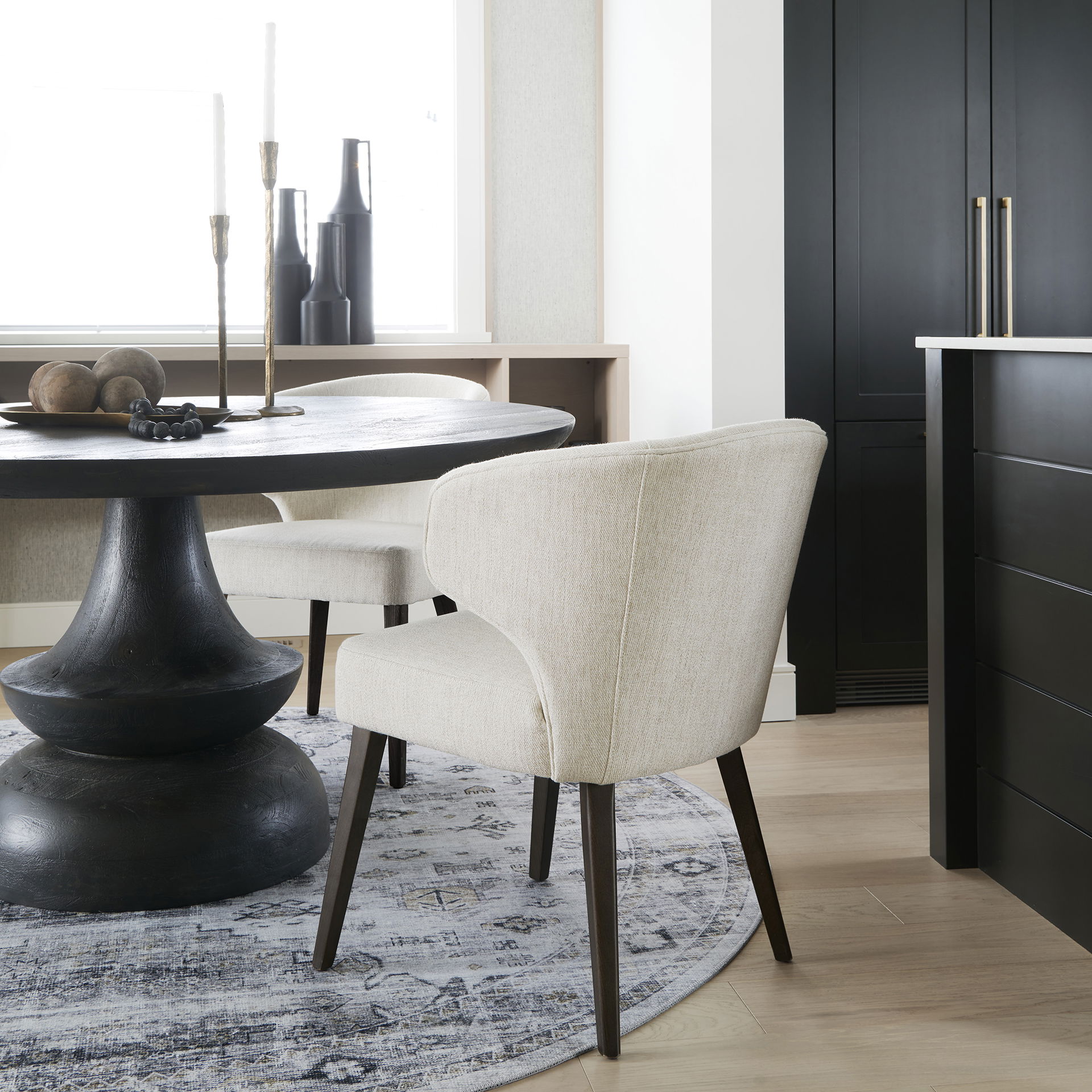 Levit (Large) Gold Table Candle Holder, Candles & Candle Holder by Mercana, 5" length x 5" width x 20" height View 5