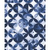 Paul Brent Moroccan Tile Blue Peel & Stick Wallpaper, by York Wall, 18'10.8" length x 1'6" width x 0.02" depth thumbnail