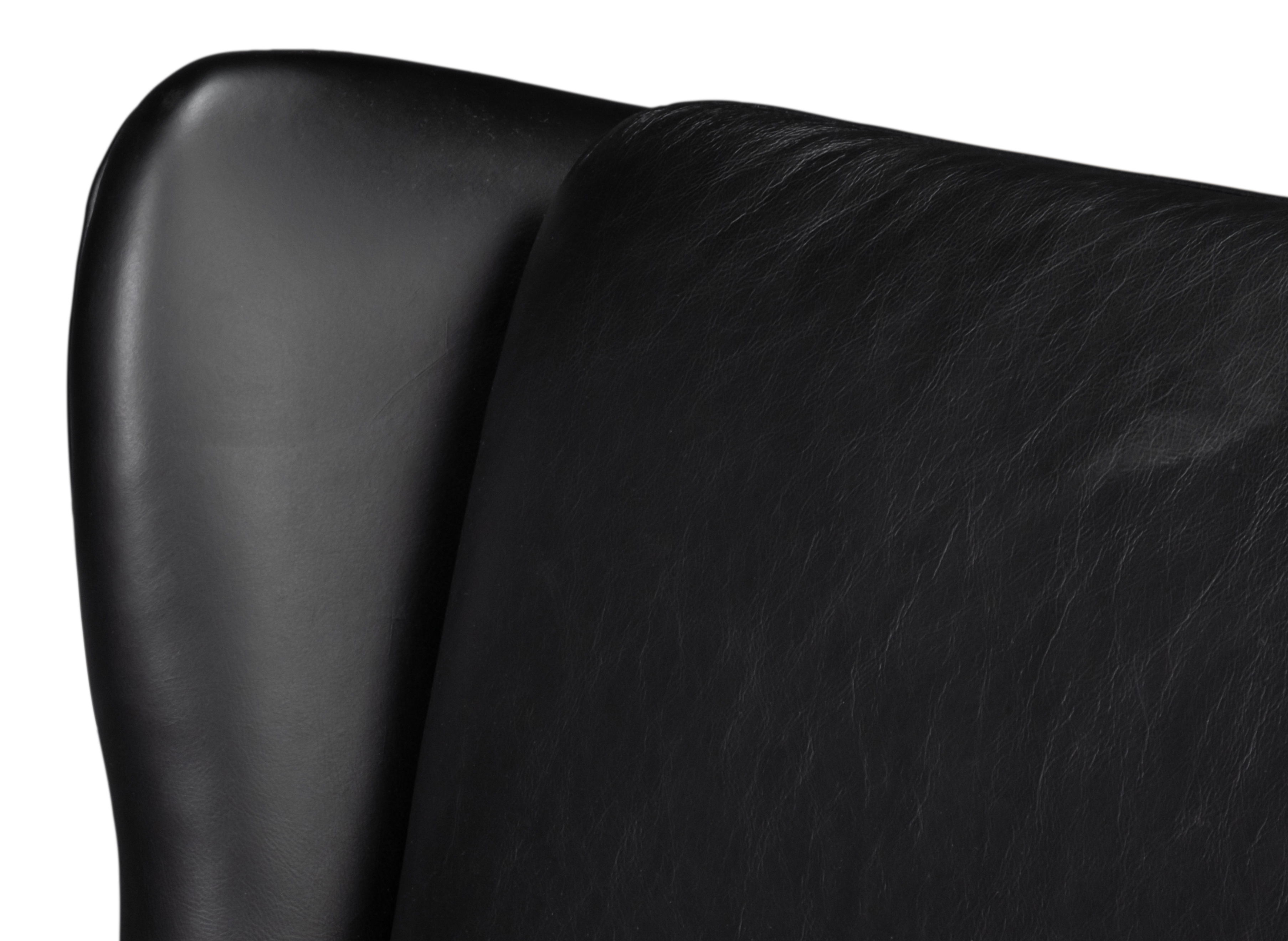Elite Wing Lounge Chair  Onyx Black large image 