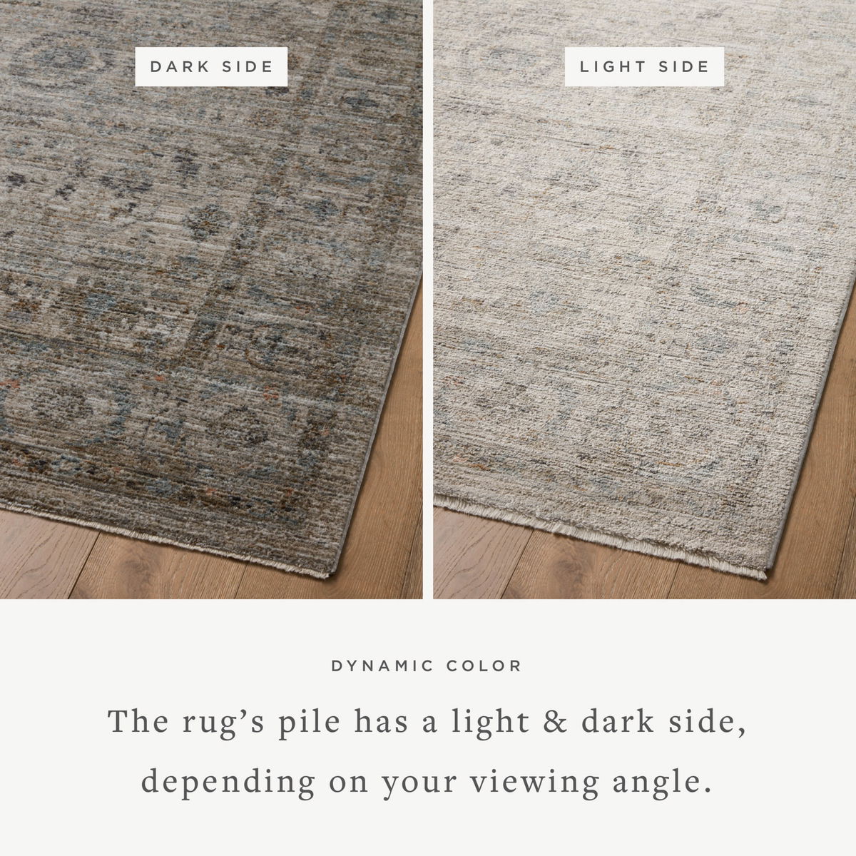 Jean Stoffer x Loloi Katherine Rug, 9'6" length x 9'6" width View 5