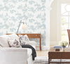 Lunaria Silhouette White & Cloud Blue Wallpaper 2 Lunaria Silhouette White & Cloud Blue Wallpaper thumbnail 2