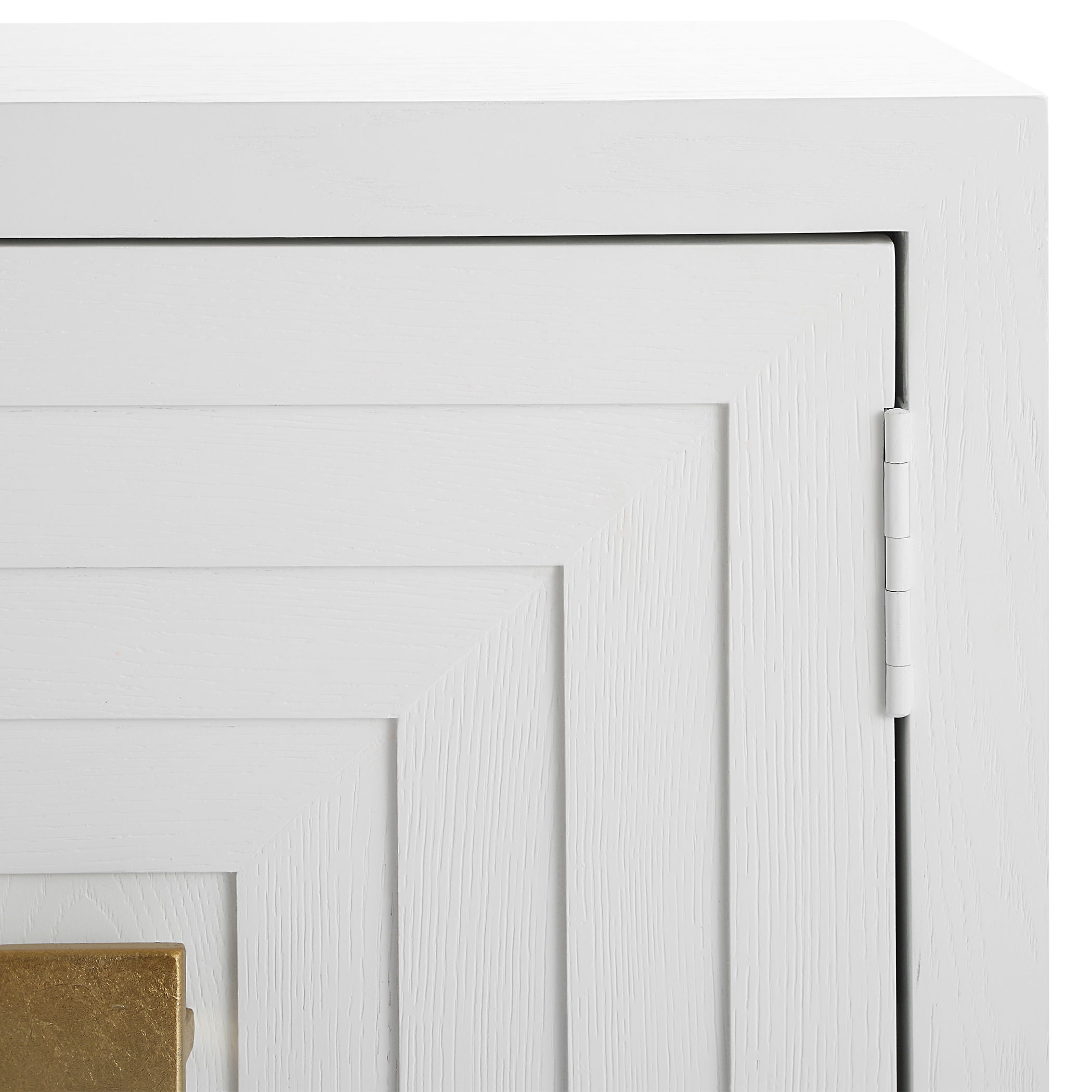 Aiken White 2 Door Cabinet large image 