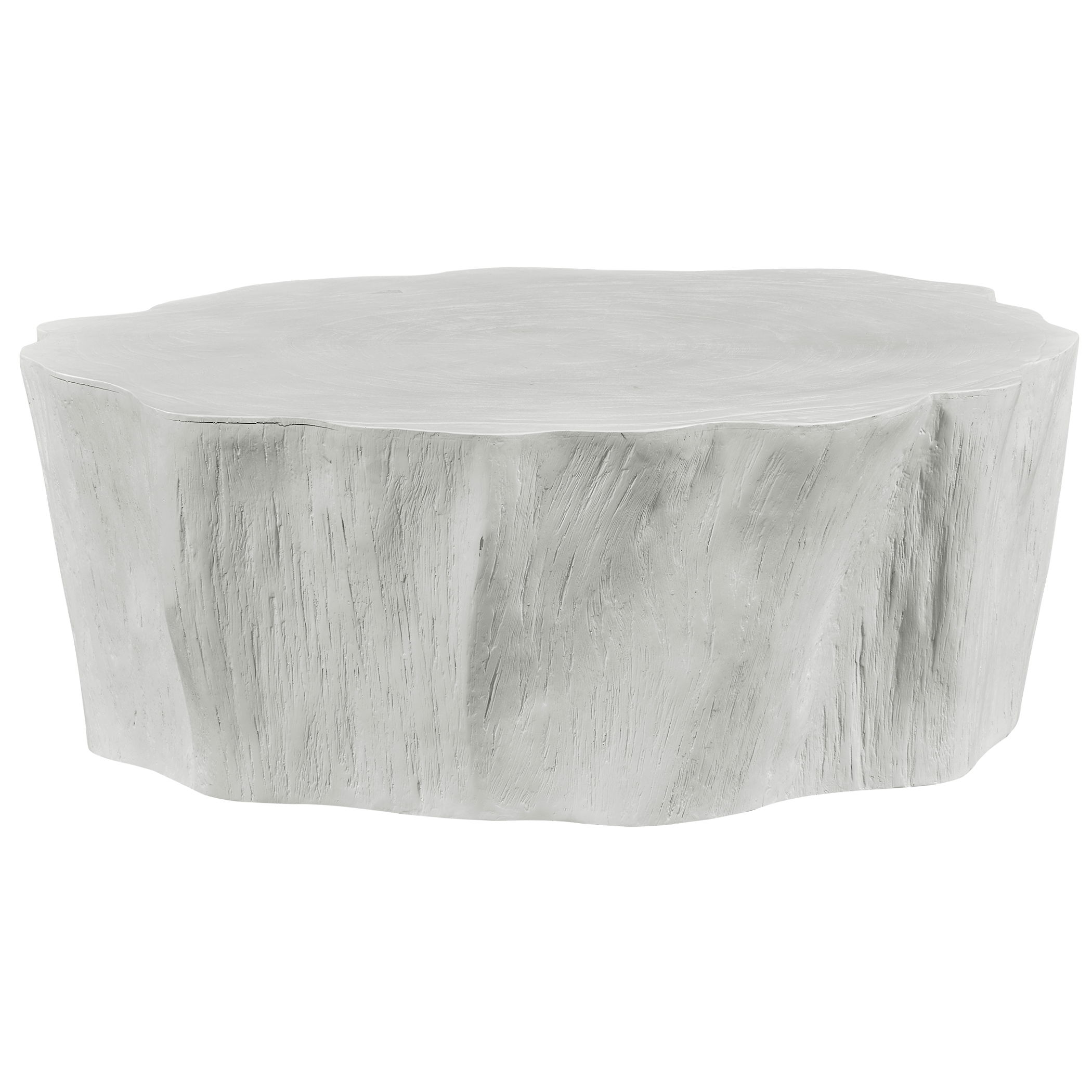 Woods Edge White Coffee Table large image 