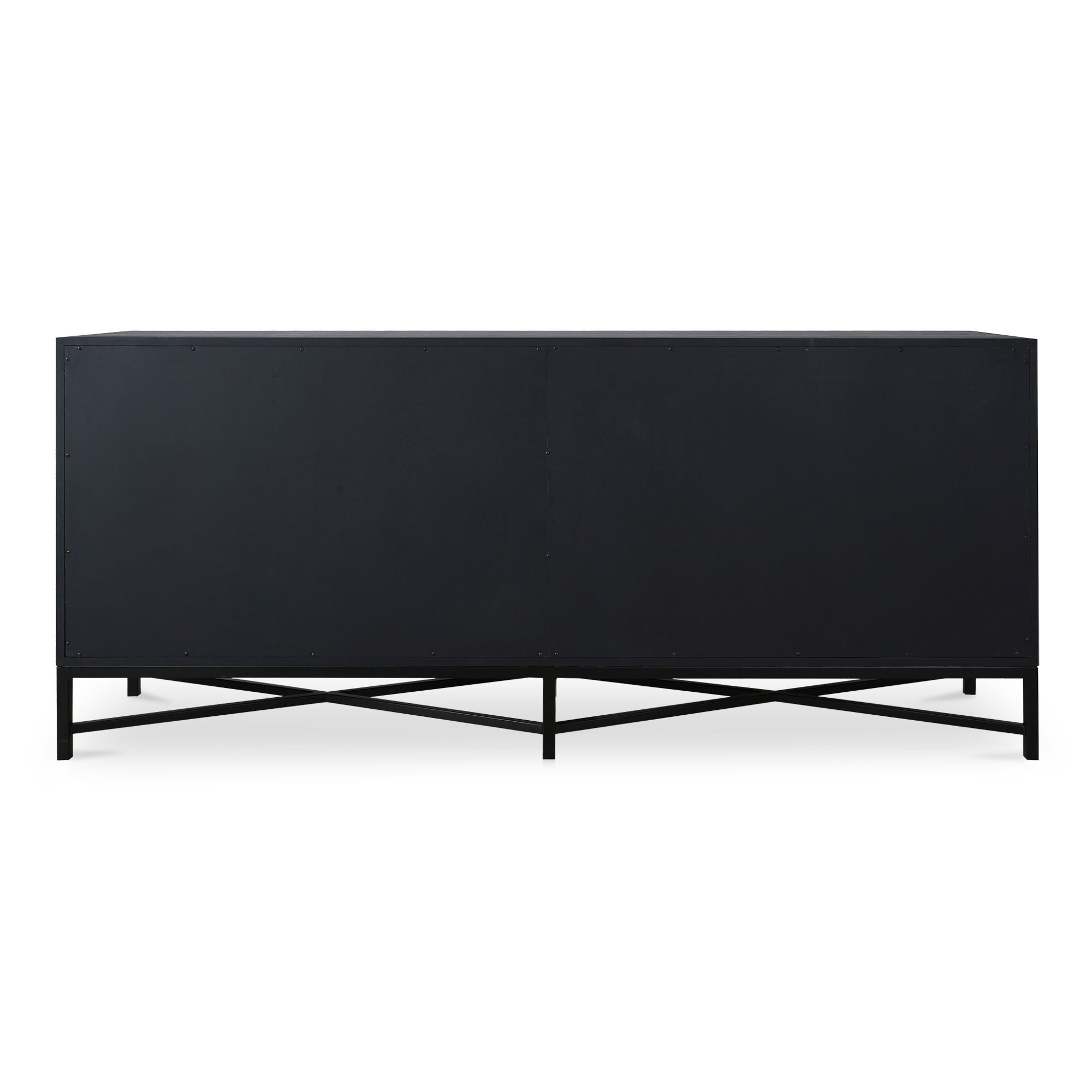 Mako Sideboard Black, Cabinets & Sideboard by Moe's Home, 76" width x 34" height x 18" depth View 4